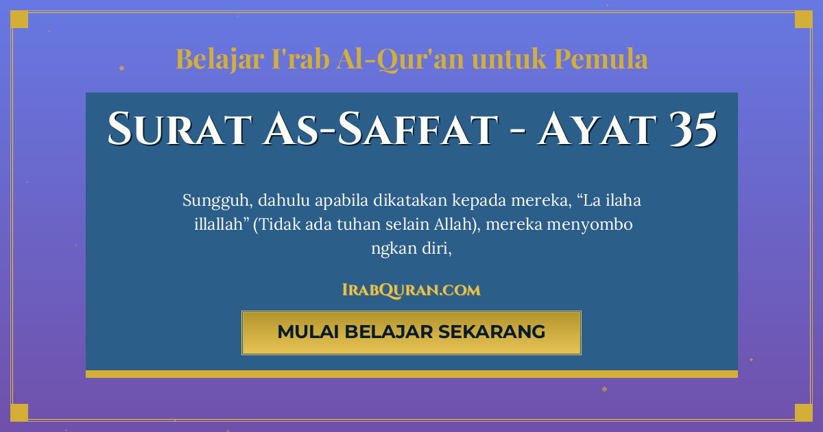 Thumbnail Surat As-Saffat Ayat 35