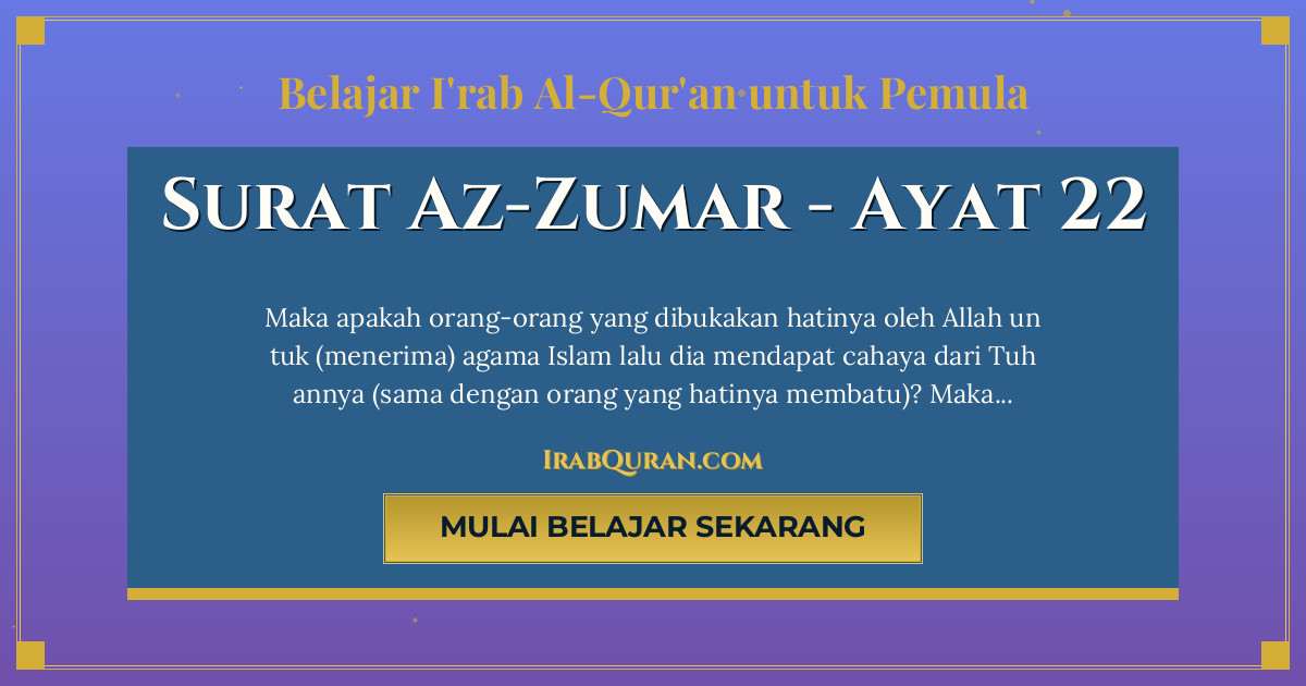 Thumbnail Surat Az-Zumar Ayat 22