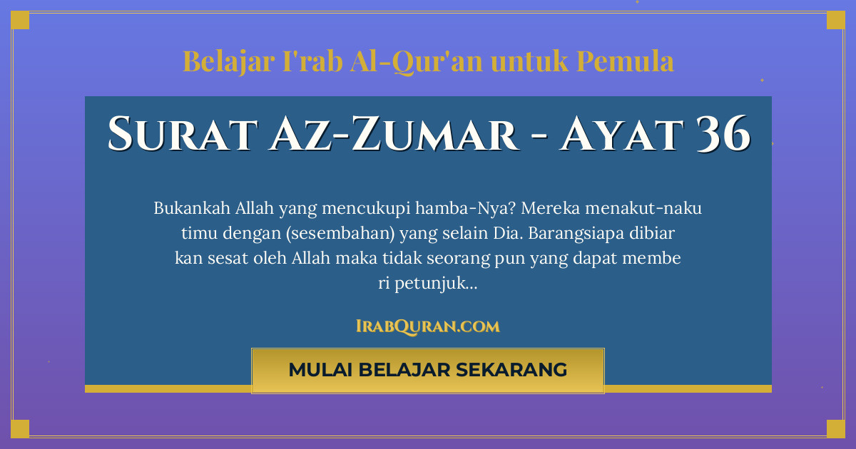 Thumbnail Surat Az-Zumar Ayat 36