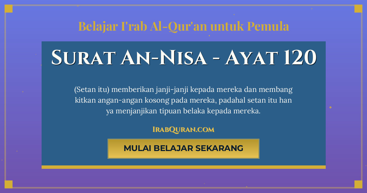 Thumbnail Surat An-Nisa Ayat 120