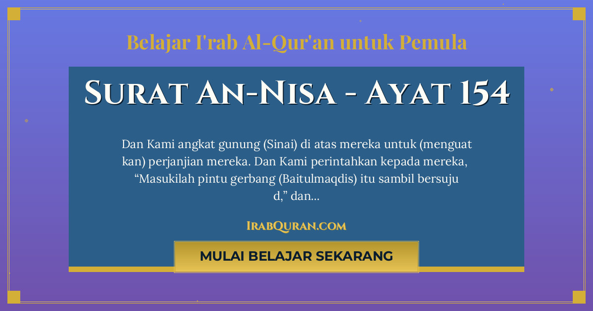 Thumbnail Surat An-Nisa Ayat 154