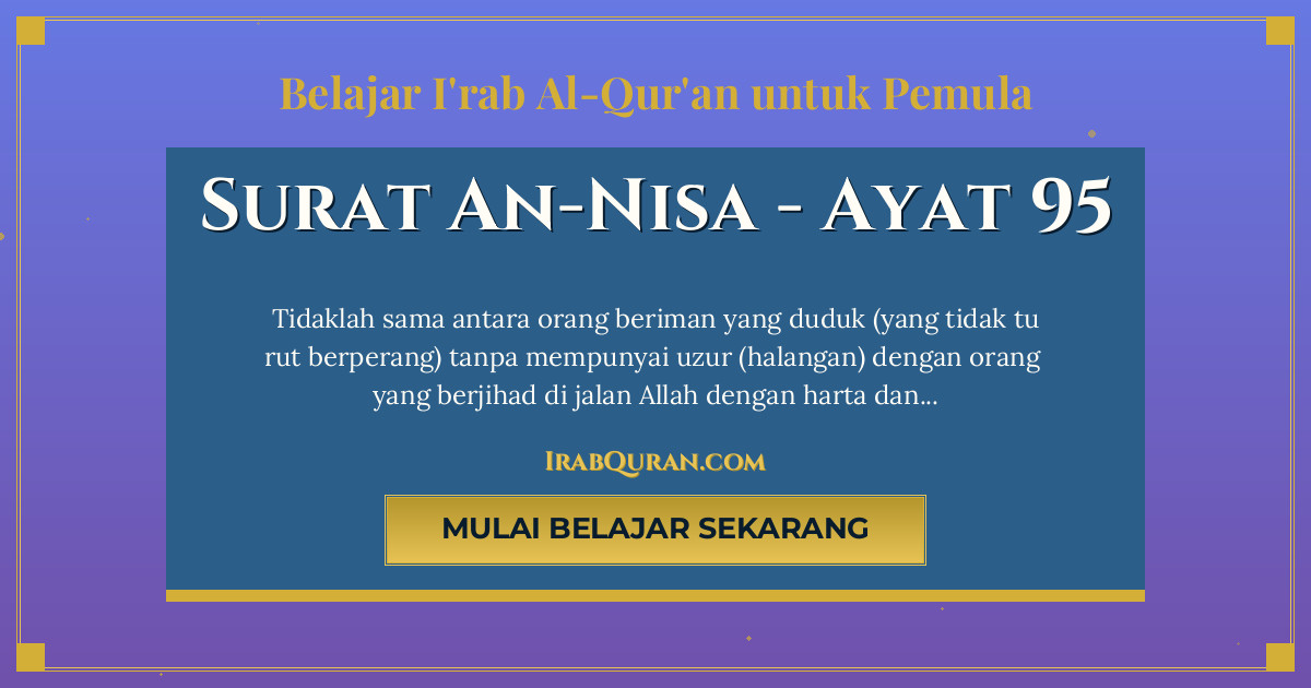 Thumbnail Surat An-Nisa Ayat 95
