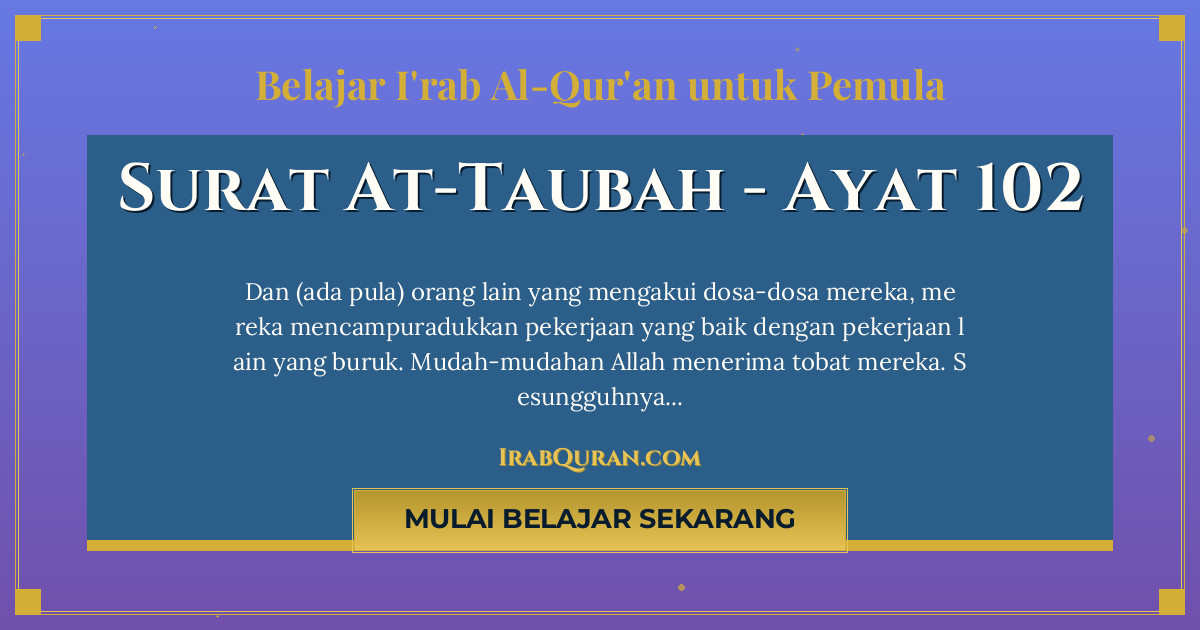 Thumbnail Surat At-Taubah Ayat 102