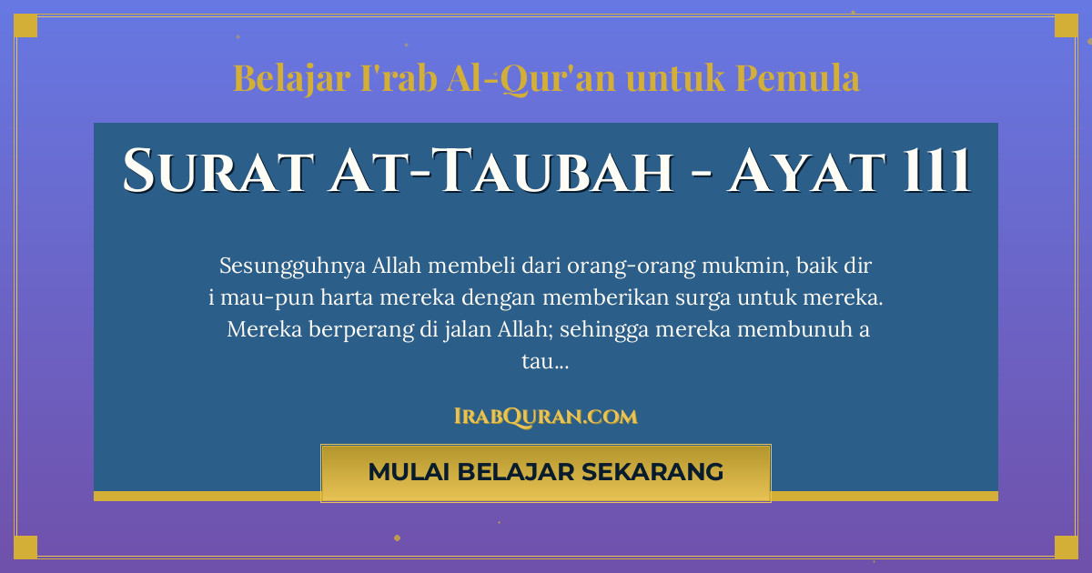Thumbnail Surat At-Taubah Ayat 111
