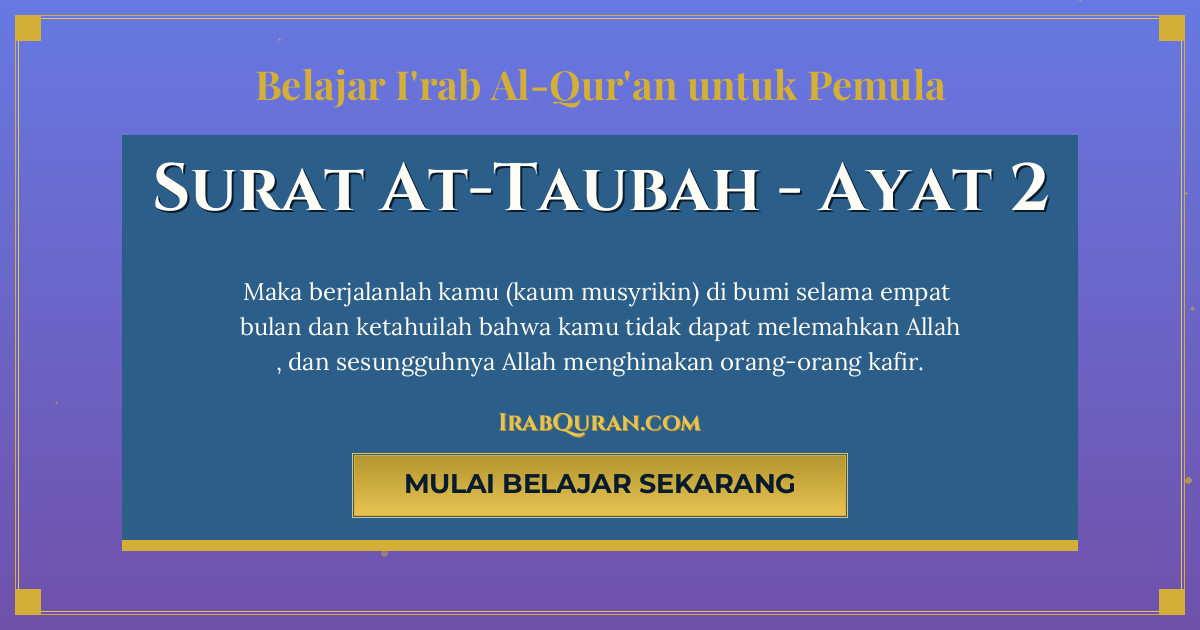 Thumbnail Surat At-Taubah Ayat 2